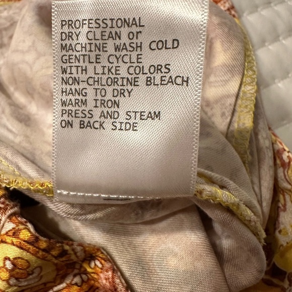 Christian Siriano Geometric  Wide Leg Pants Med (a4 - Picture 15 of 15